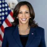 Kamala Harris progressive leader. engaging with diverse voters as a